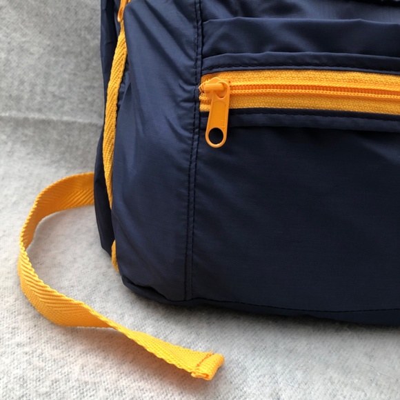 NWOT - Navy & Golden Yellow Lightweight Backpack main image 5